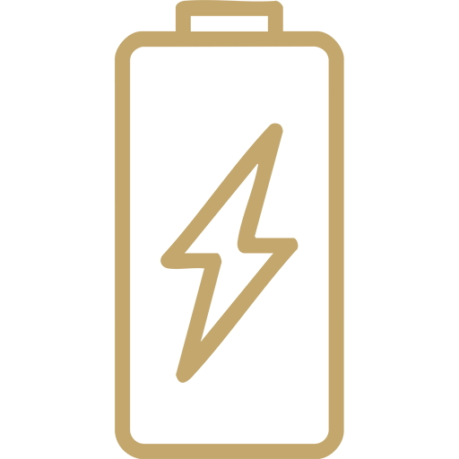 Batterie Gold Icon