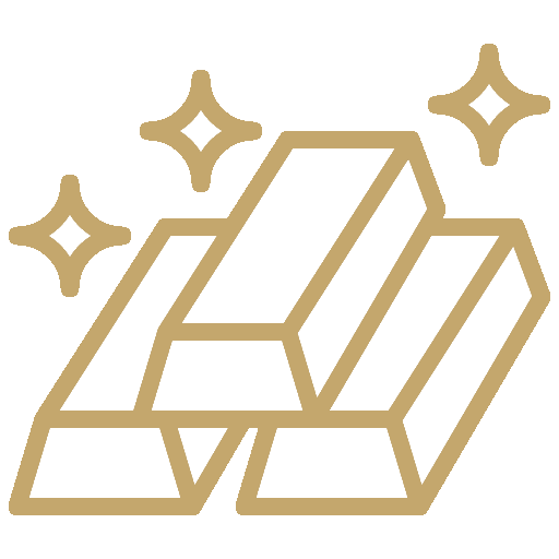 Goldbarren Icon
